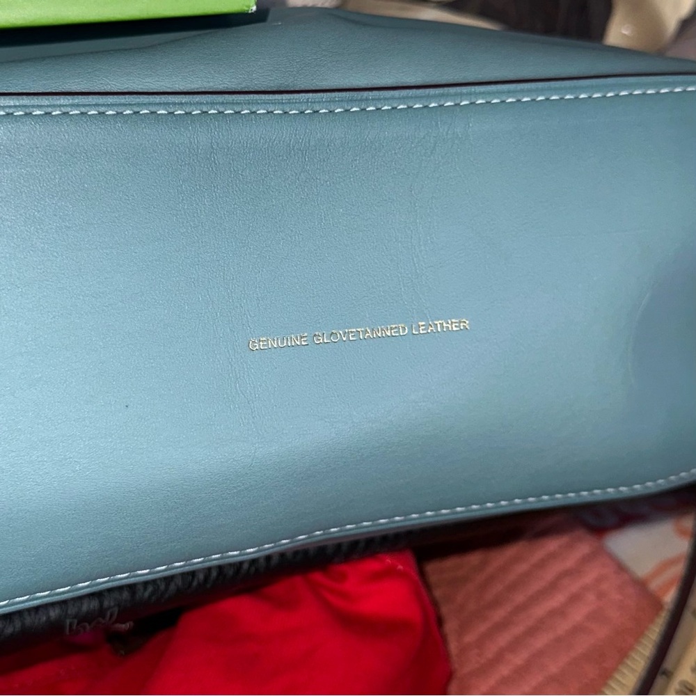 Coach 1941 Leather Duffel Shoulder Bag - Steel Blue - Style 58017 - Picture 15 of 15
